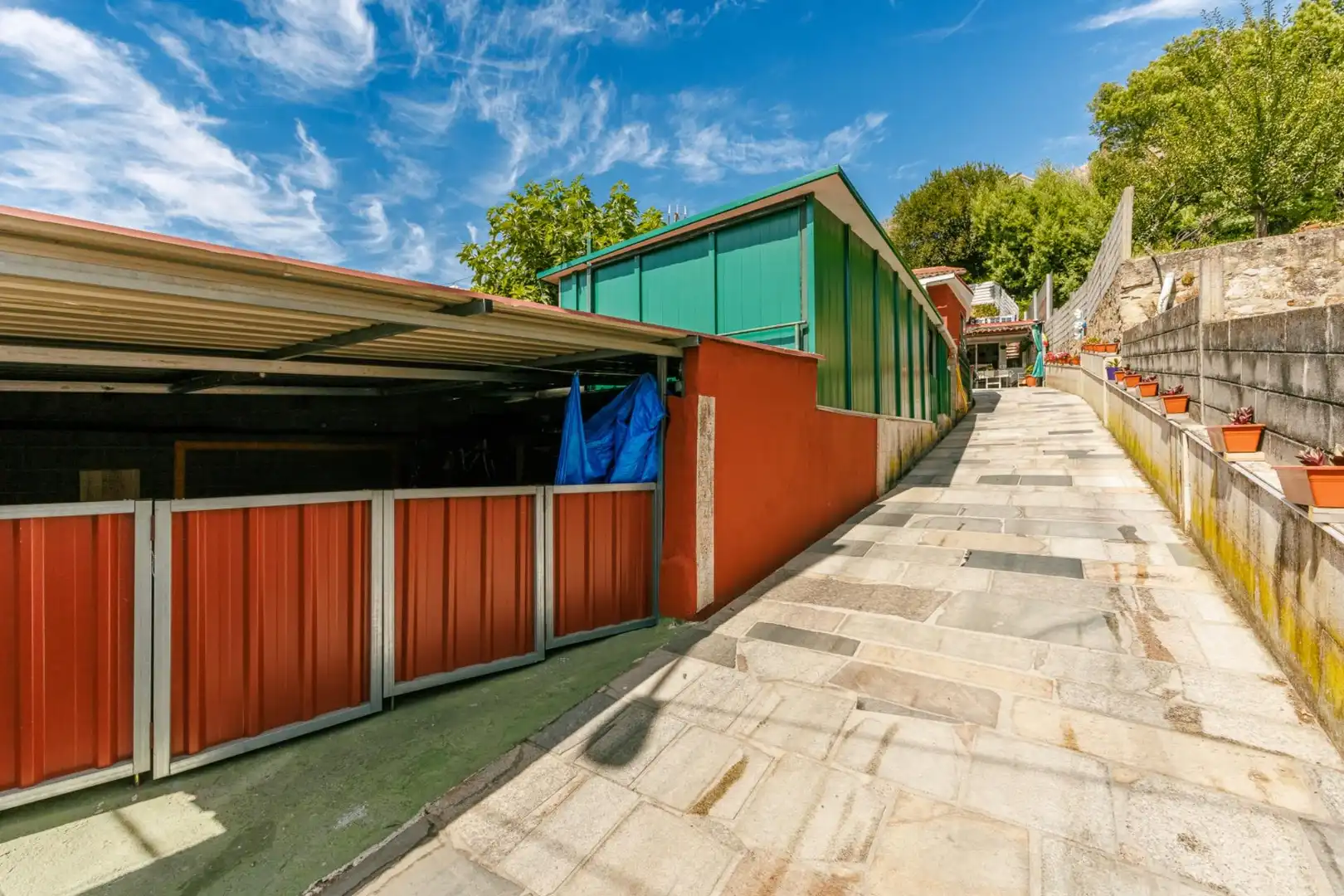 Exterior view of Houses for sale in Vigo   with Heating, Private garden and Terrace