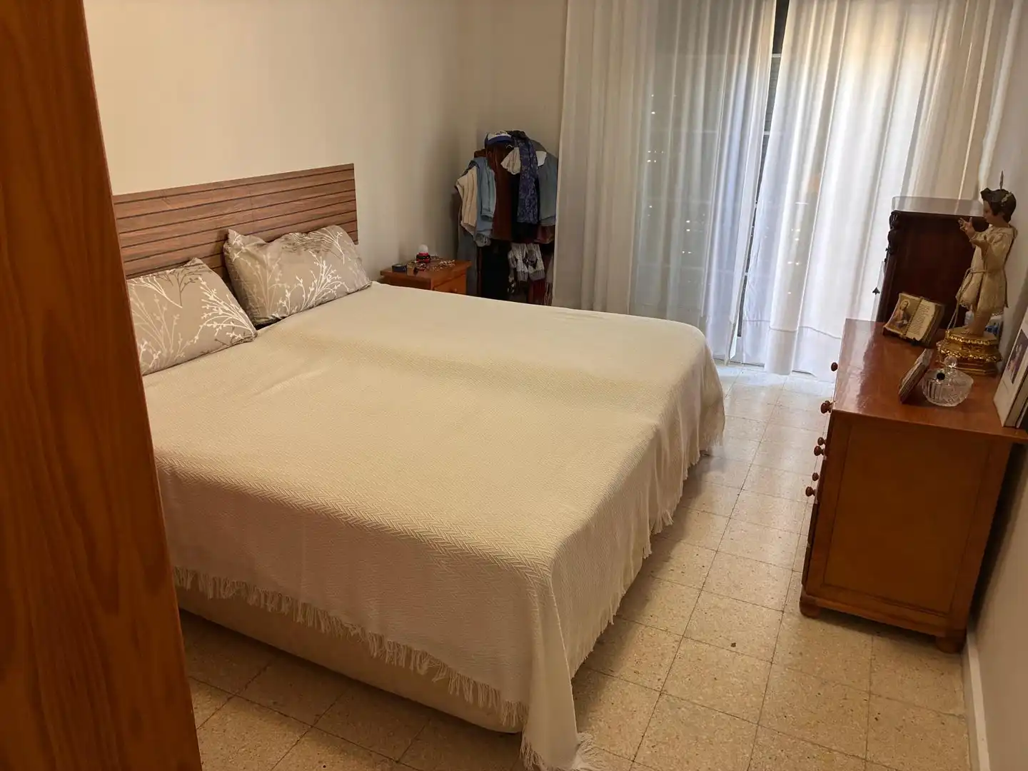 Bedroom of Flat for sale in Sevilla  with Air Conditioner and Terrace