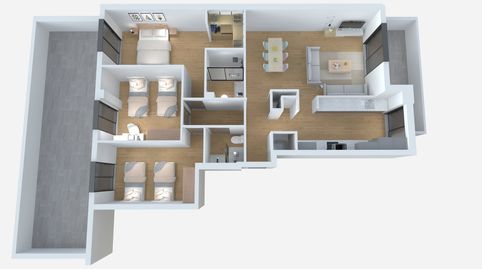 Foto 5 de Piso en venta en Carrer Dels Xicots de Vilafranca, La Girada, Vilafranca del Penedès