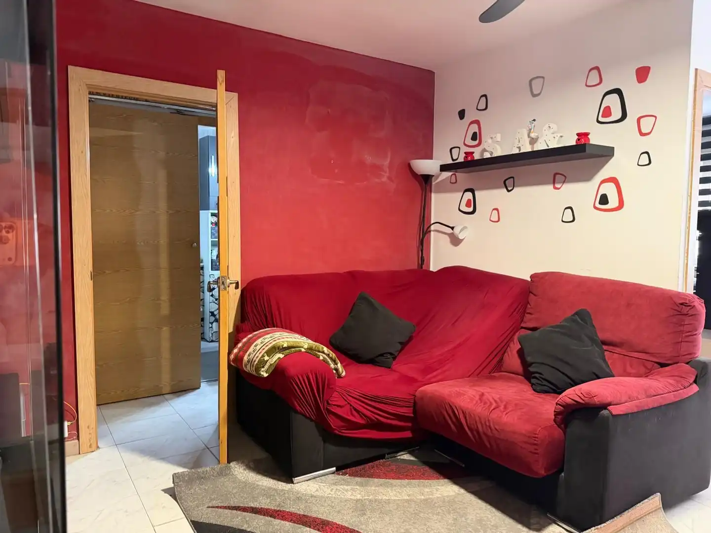 Living room of Flat for sale in Sant Feliu de Llobregat  with Heating and Terrace