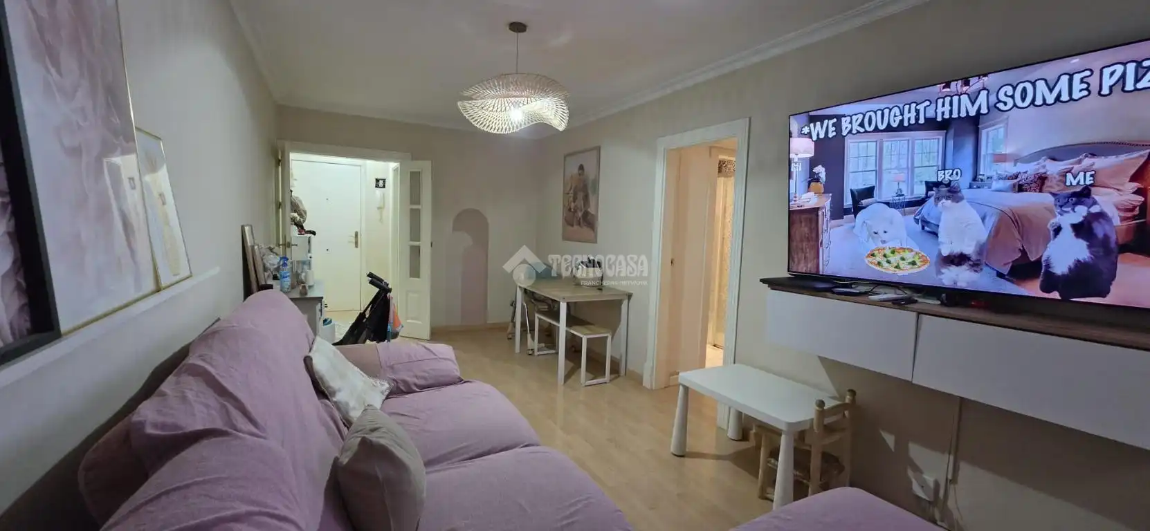Sala de estar de Piso en venta en San Pablo - Santa Justa