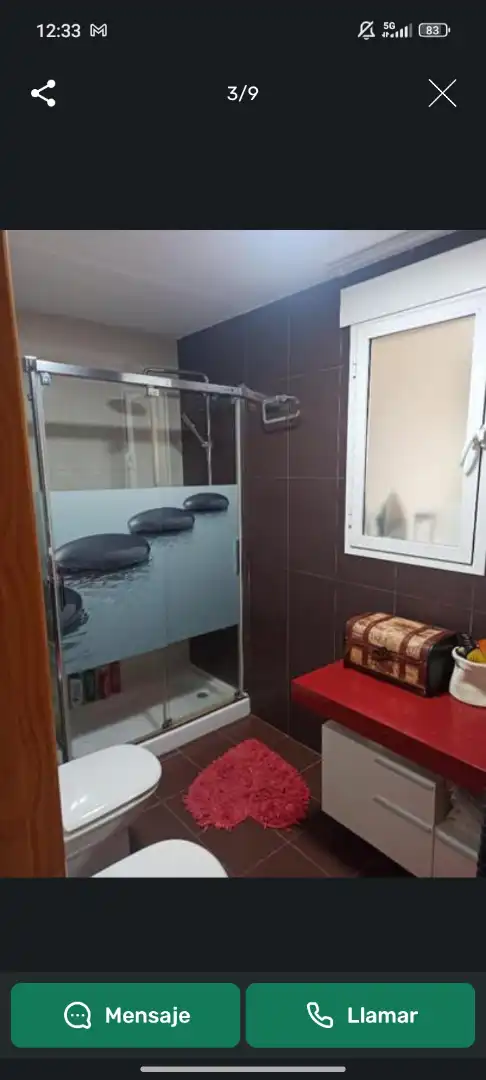 Baño de Ático de alquiler en Cúllar Vega con Amueblado