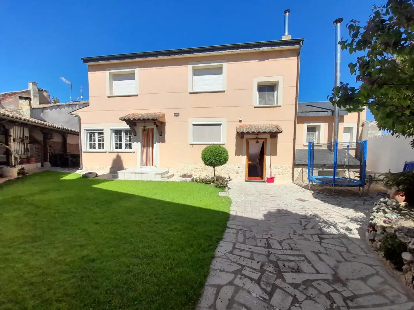 Jardín de Casa o chalet en venta en Zaratán con Calefacción, Jardín privado y Terraza