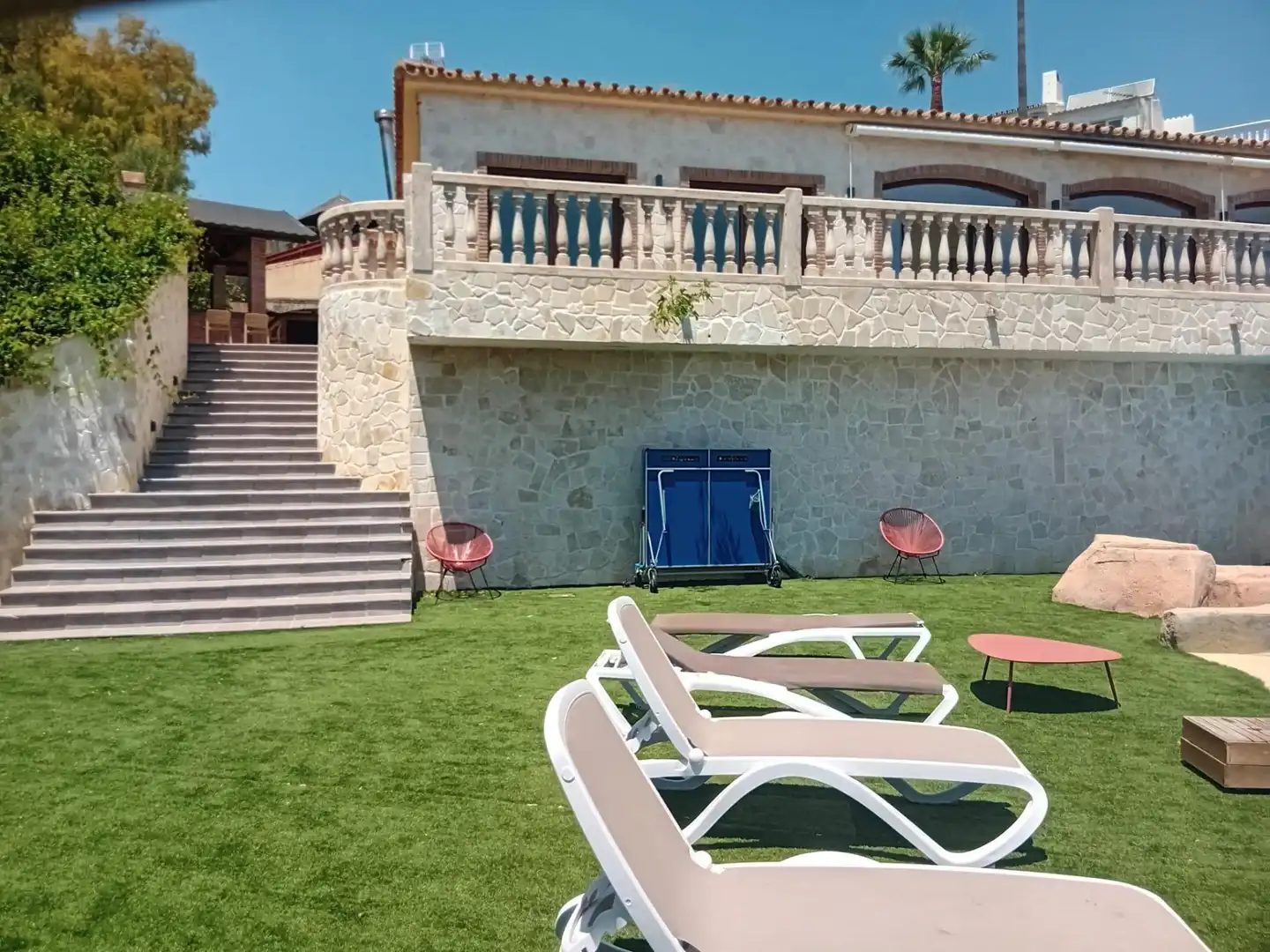 Terrassa de Casa o xalet en venda en Benalmádena amb Aire condicionat, Jardí privat i Terrassa