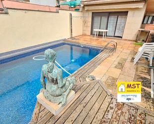 Swimming pool of House or chalet for sale in Balsareny  with Air Conditioner, Heating and Parquet flooring