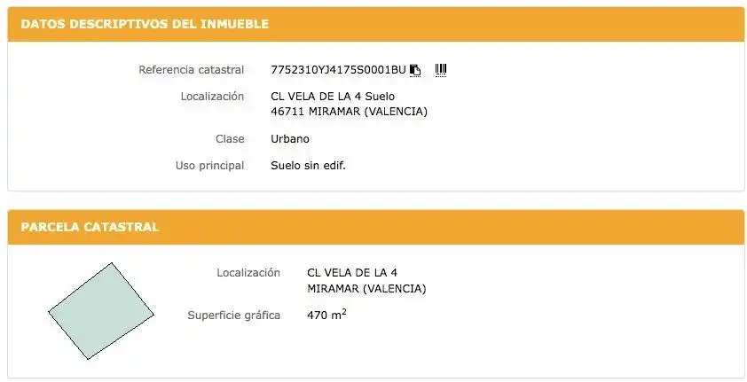Terrenys i solars en venda a Miramar, imagen 2