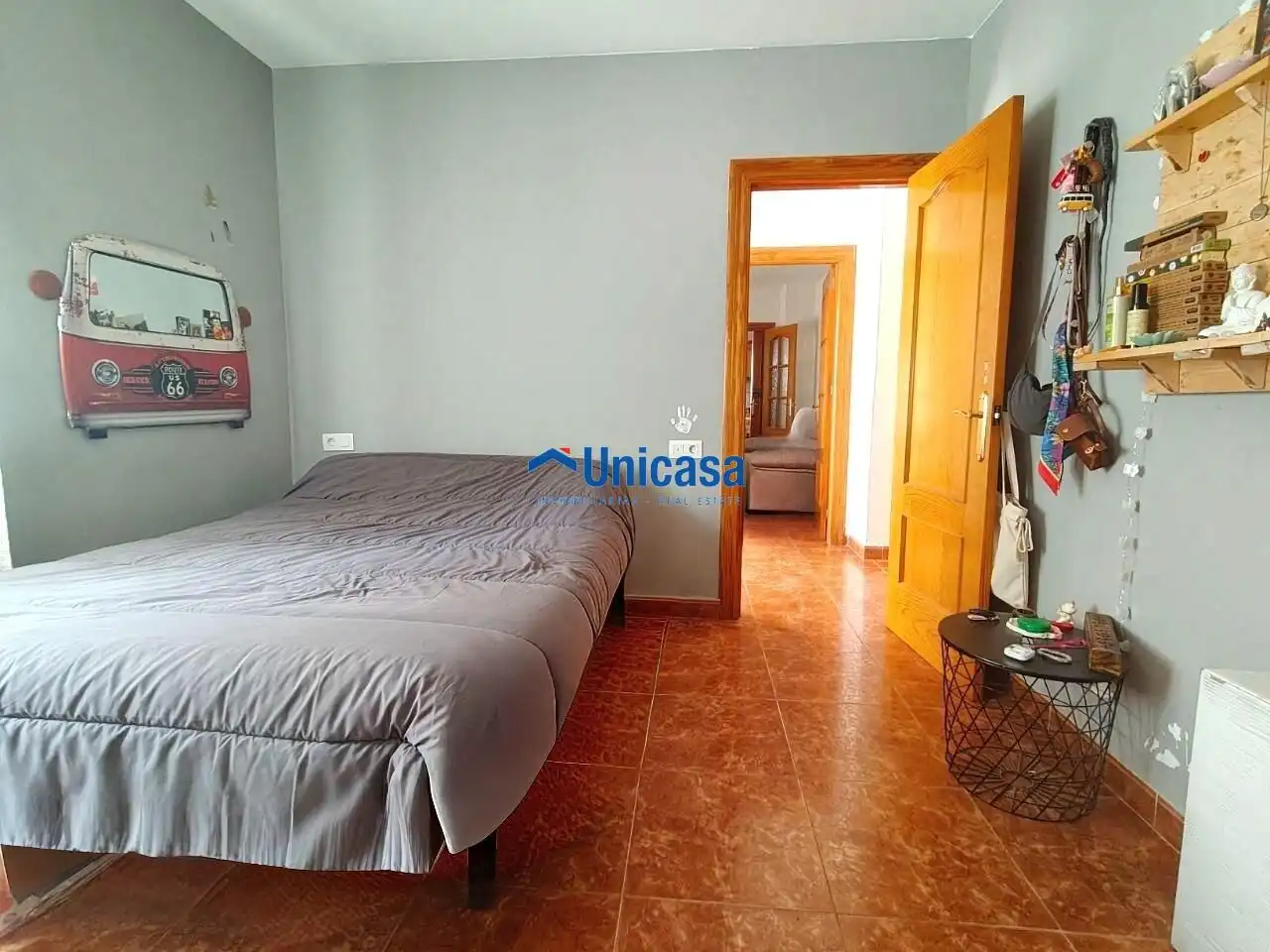 Bedroom of Flat for sale in Málaga  with Air Conditioner and Storage room