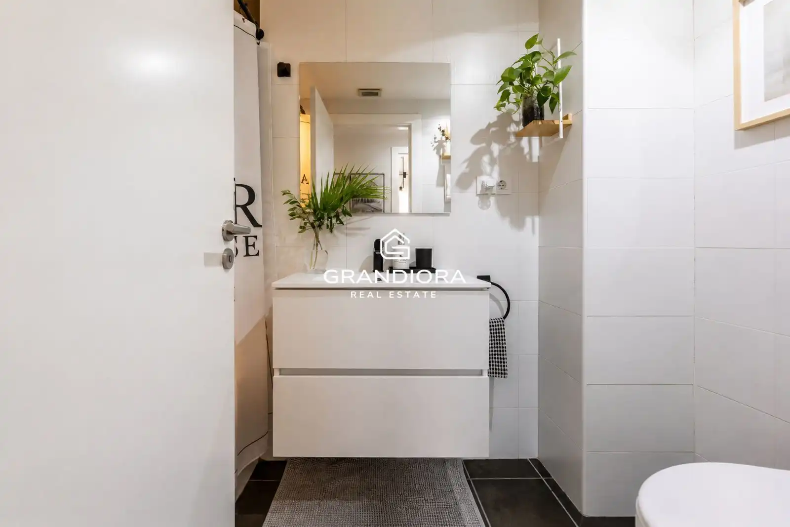 Badezimmer von Wohnung zur Miete in Sant Andreu de Llavaneres mit Klimaanlage, Terrasse und Schwimmbad