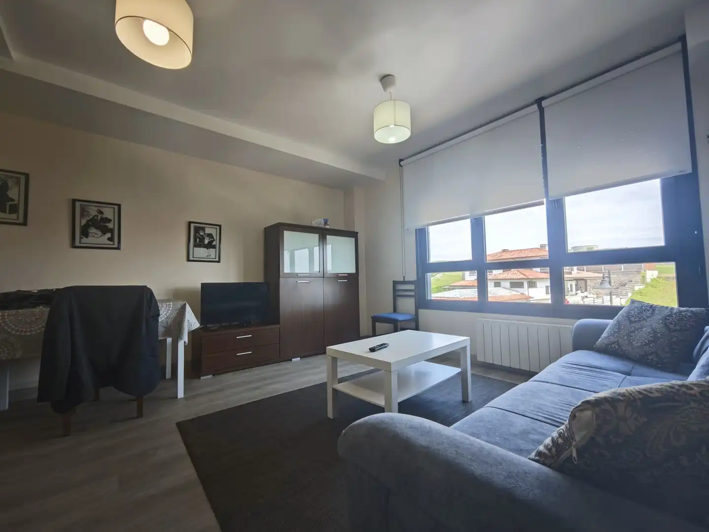 Living room of Flat for sale in Llanes  with Heating, Storage room and Furnished