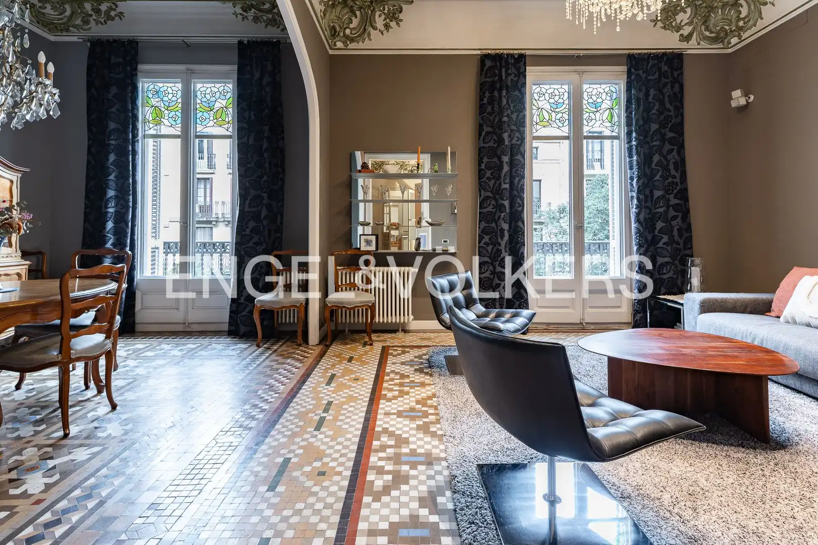 Sala de estar de Piso en venta en Eixample