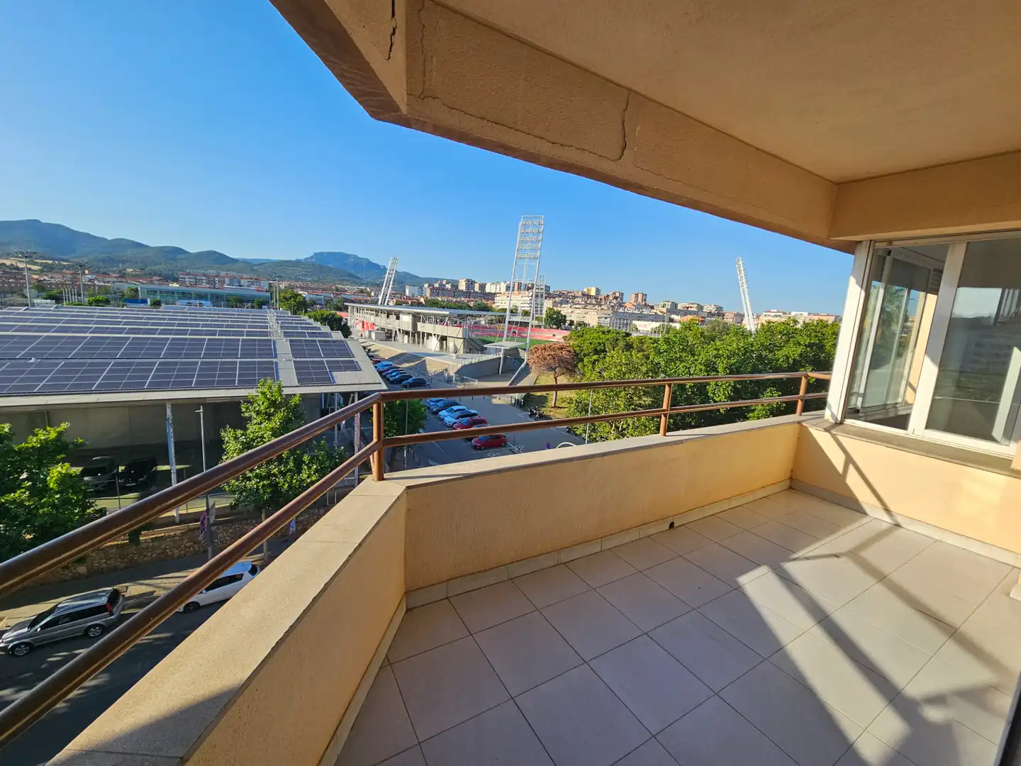 Terrasse von Wohnung zum Verkauf in Terrassa mit Heizung und Balkon
