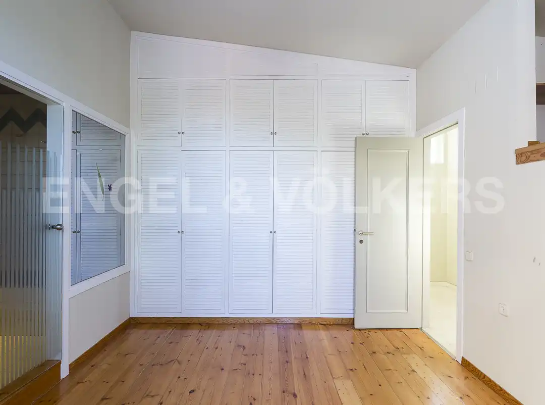 Bedroom of Houses for sale in Barcelona  with Heating, Private garden and Parquet flooring