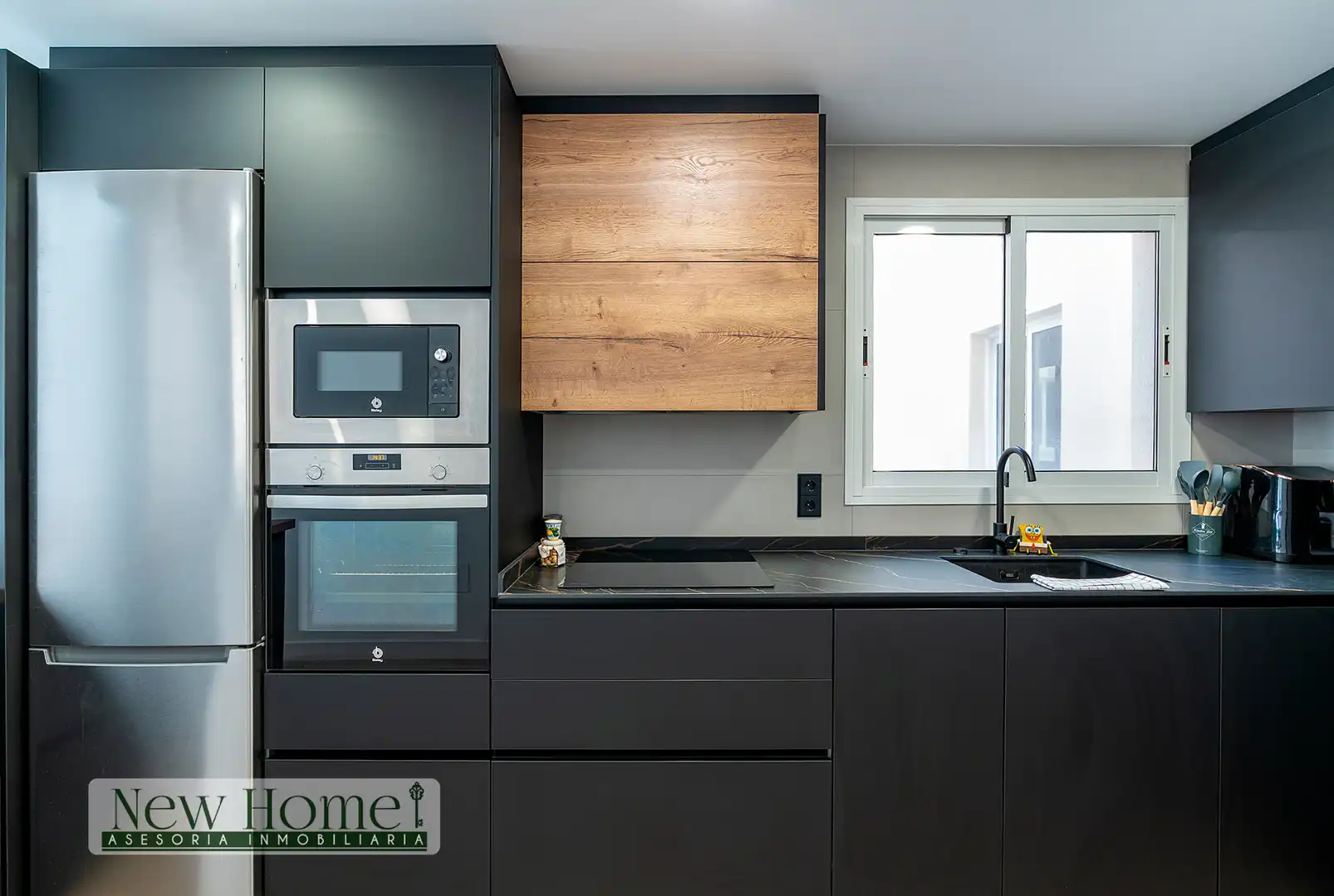 Cocina de Piso en venta en Roquetas de Mar con Terraza y Amueblado