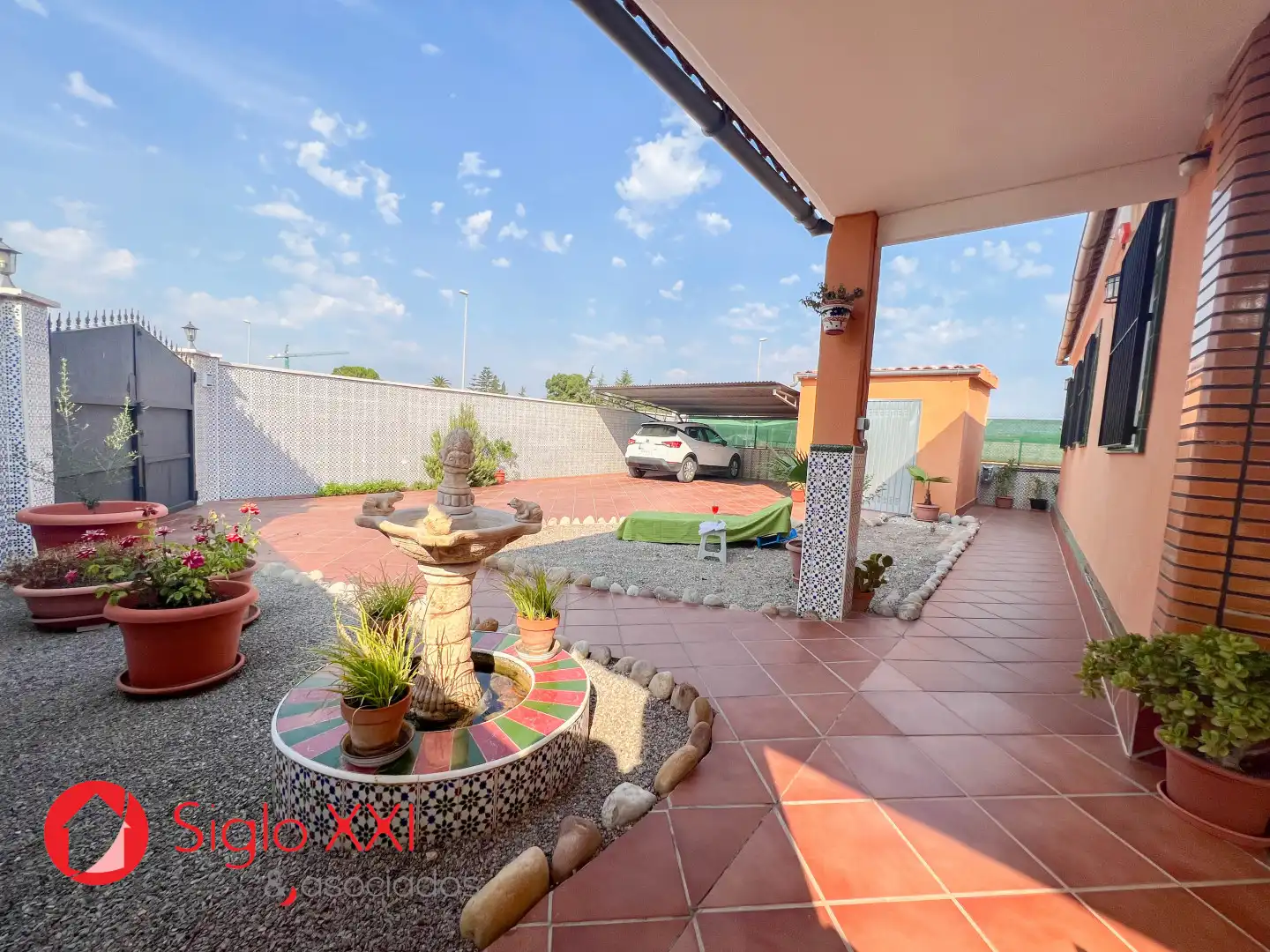 Jardín de Casa o chalet en venta en Vila-real con Aire acondicionado, Calefacción y Jardín privado