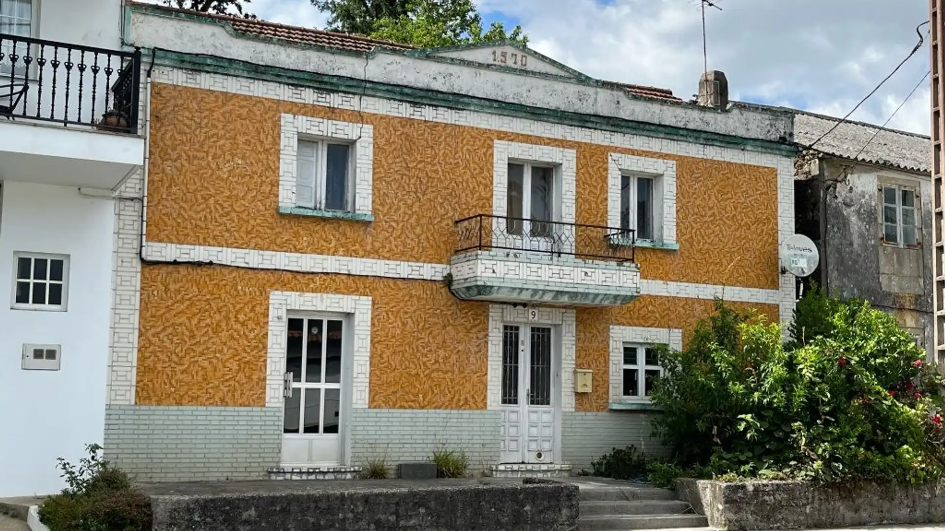 Vista exterior de Casa o chalet en venta en Outes con Terraza y Trastero