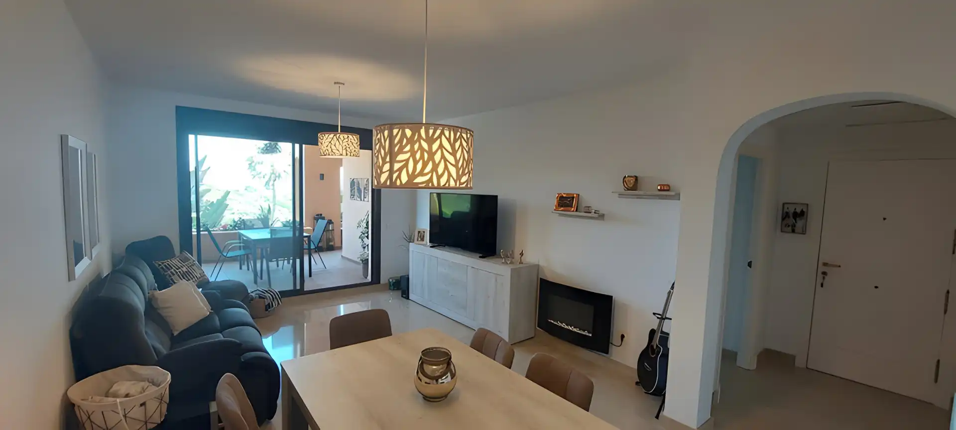 Dining room of Ground floor for sale in Manilva  with Air Conditioner, Heating and Terrace
