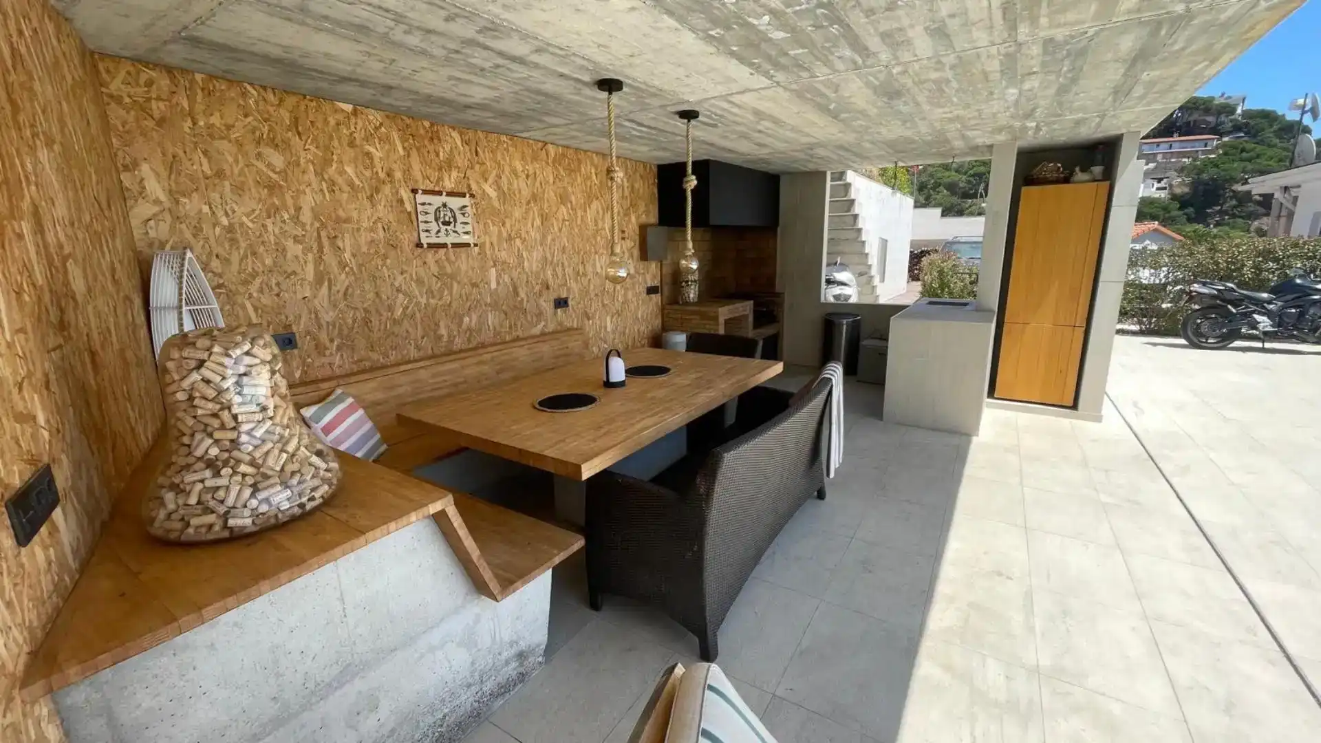 Terraza de Casa o chalet en venta en Lloret de Mar con Aire acondicionado, Piscina y Balcón