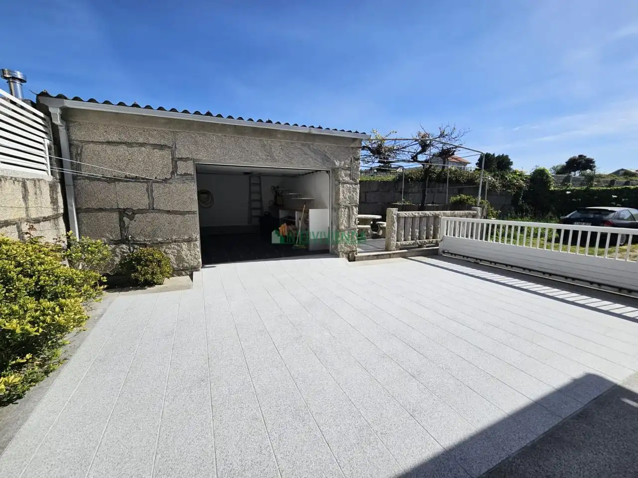 Terraza de Casa o chalet en venta en Sanxenxo con Calefacción y Jardín privado