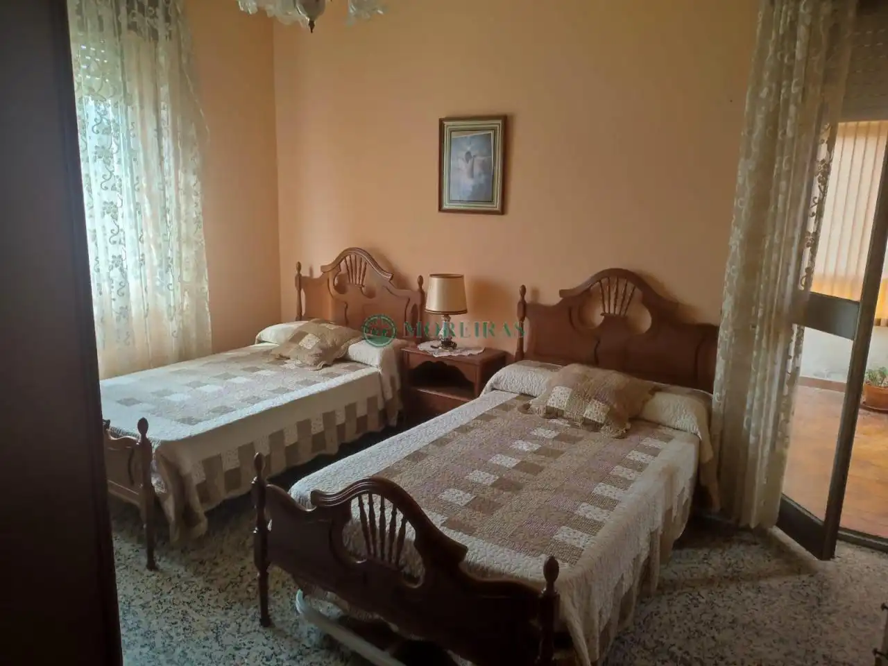 Bedroom of Houses for sale in Ourense Capital   with Heating, Private garden and Furnished