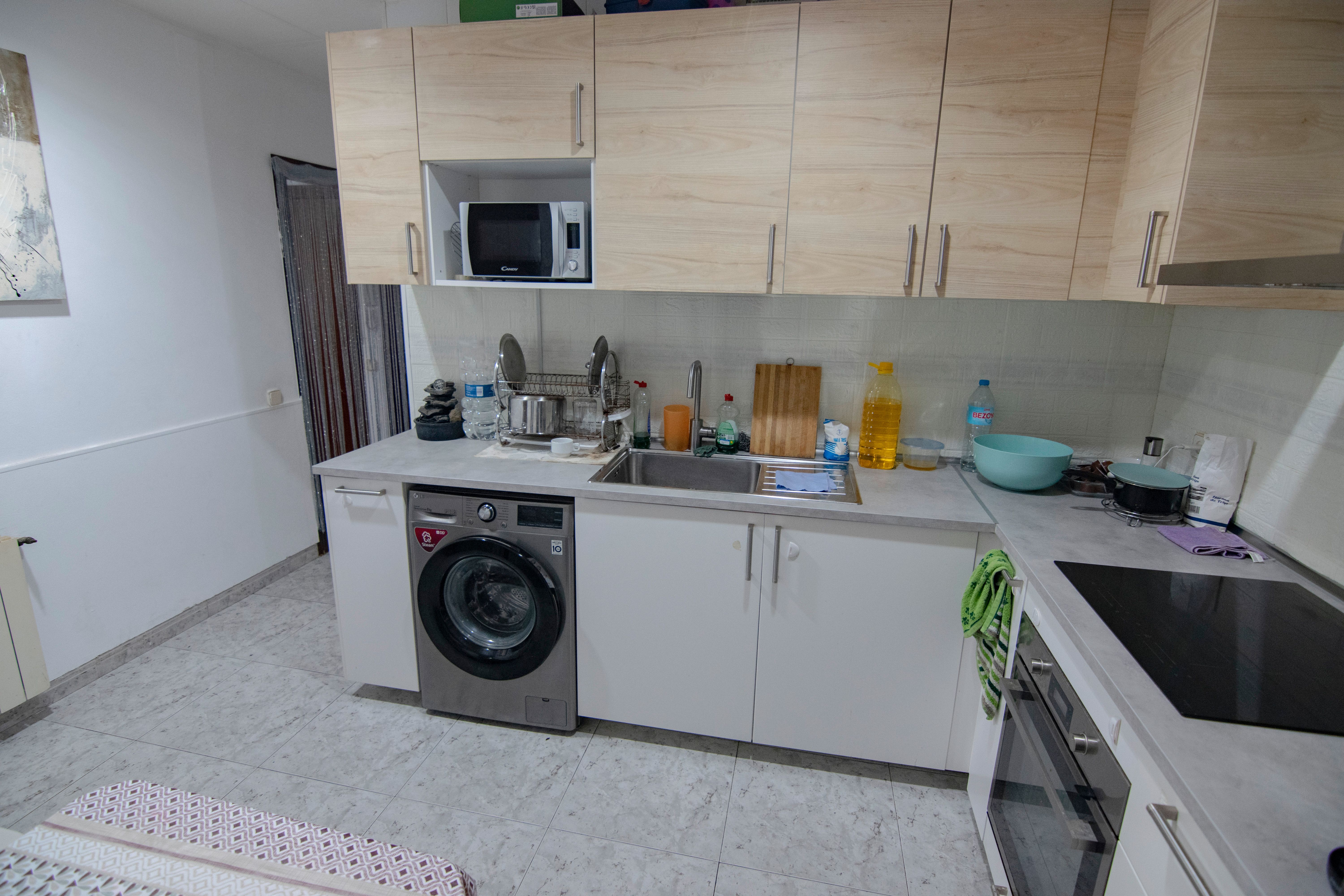 Kitchen of Flat for sale in  Barcelona Capital  with Heating and Terrace