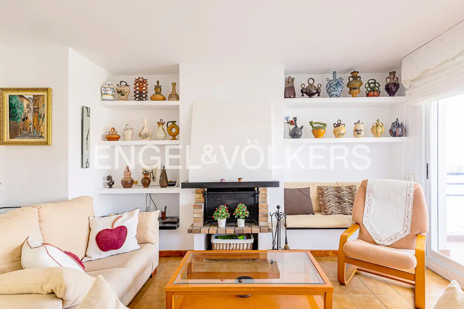 Living room of Flat for sale in Altafulla  with Air Conditioner, Heating and Private garden