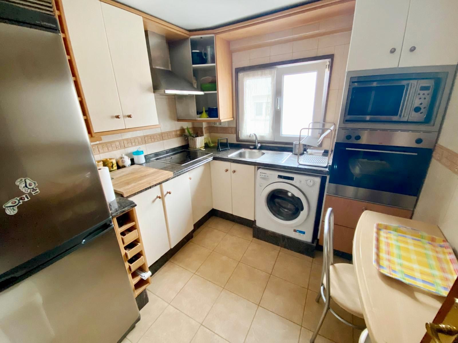 Kitchen of Flat for sale in Gijón   with Furnished, Oven and Washing machine
