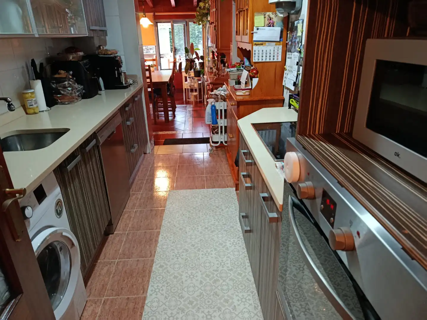 Cocina de Piso en venta en Santander con Calefacción, Jardín privado y Terraza