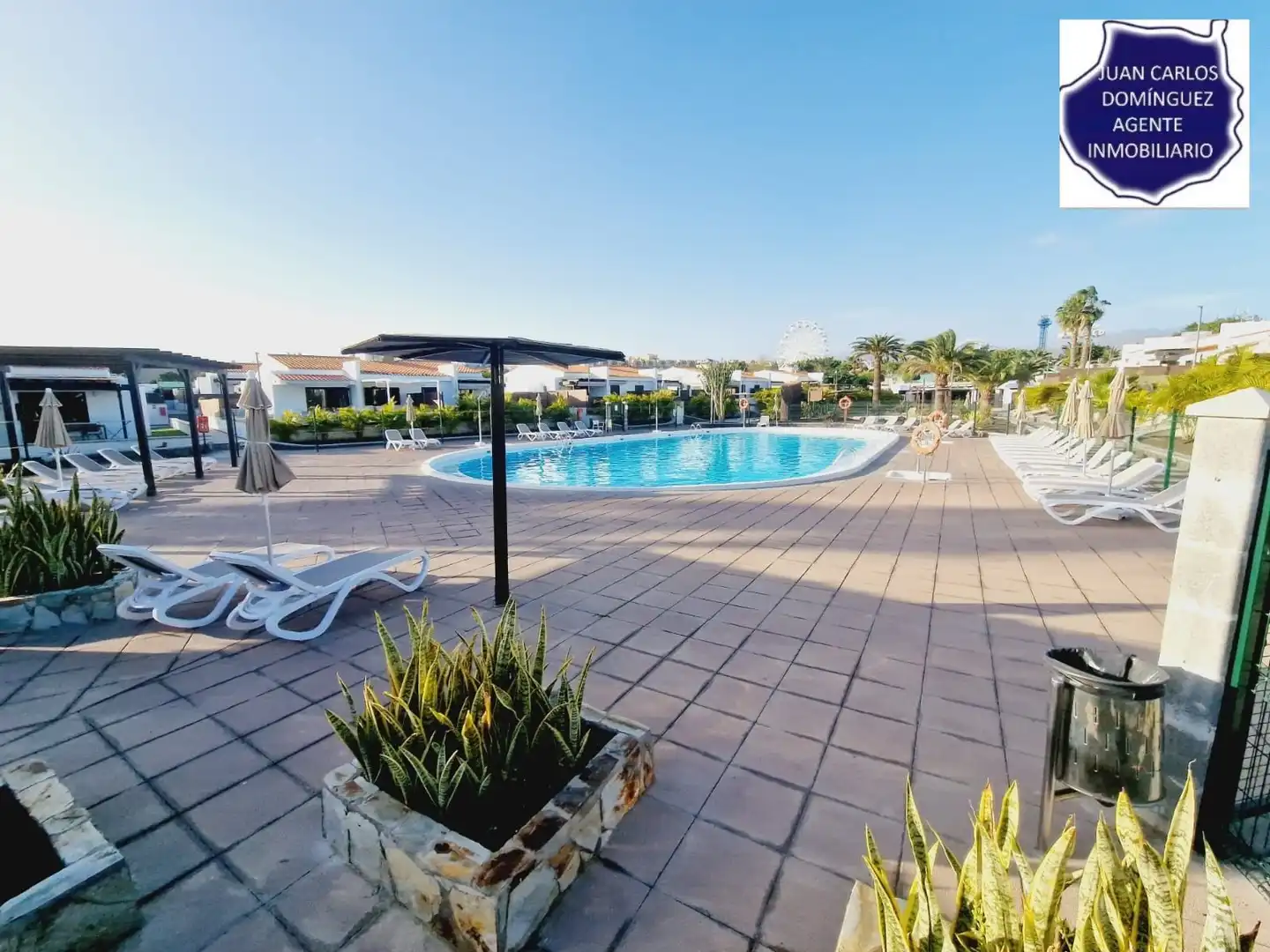 Piscina de Casa o xalet de lloguer en San Bartolomé de Tirajana amb Aire condicionat, Jardí privat i Terrassa