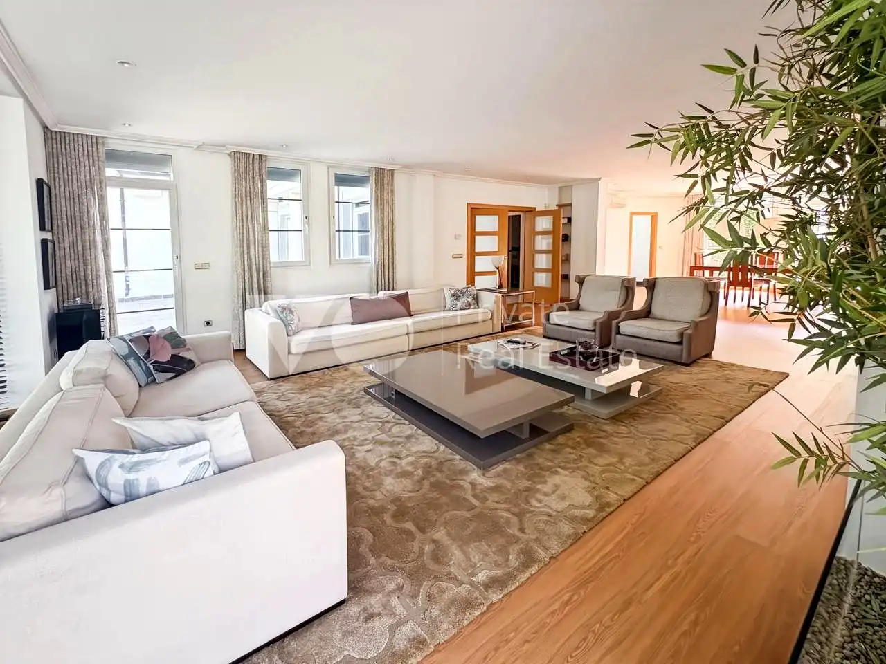 Sala d'estar de Casa o xalet de lloguer en Boadilla del Monte amb Aire condicionat, Calefacció i Jardí privat