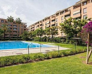 Exterior view of Flat for sale in  Valencia Capital  with Heating, Private garden and Terrace