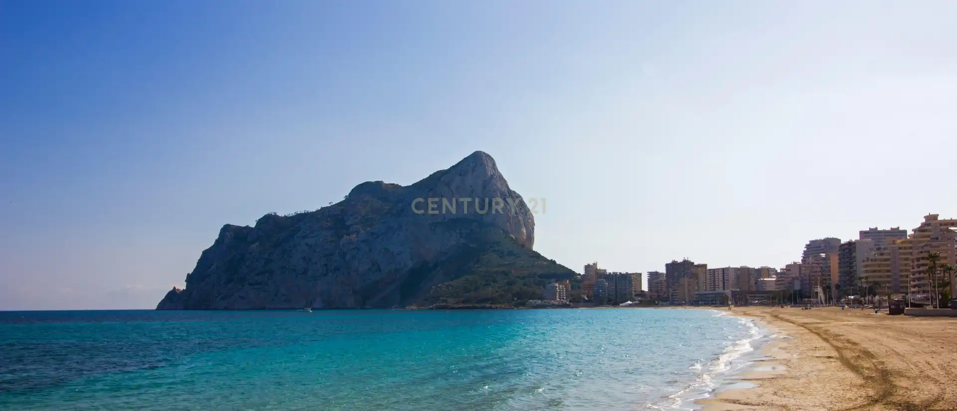 Vista exterior de Apartament de lloguer en Calpe / Calp amb Aire condicionat, Rentadora i Microones