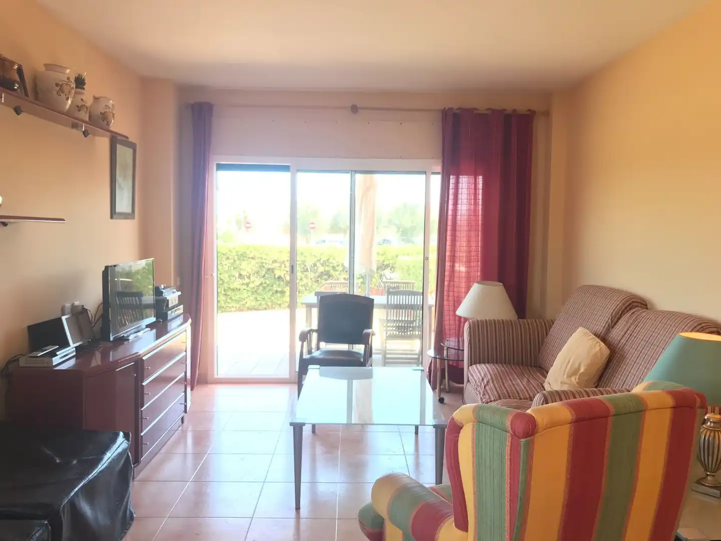 Sala d'estar de Apartament en venda en Pals amb Calefacció, Jardí privat i Terrassa