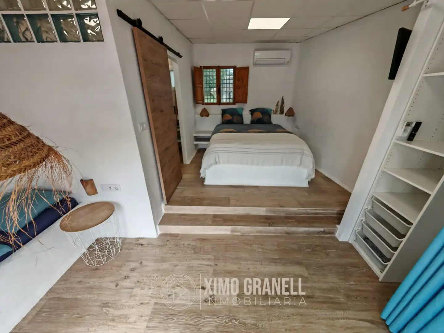 Schlafzimmer von Country house zum Verkauf in Sagunto / Sagunt mit Klimaanlage, Heizung und Privatgarten