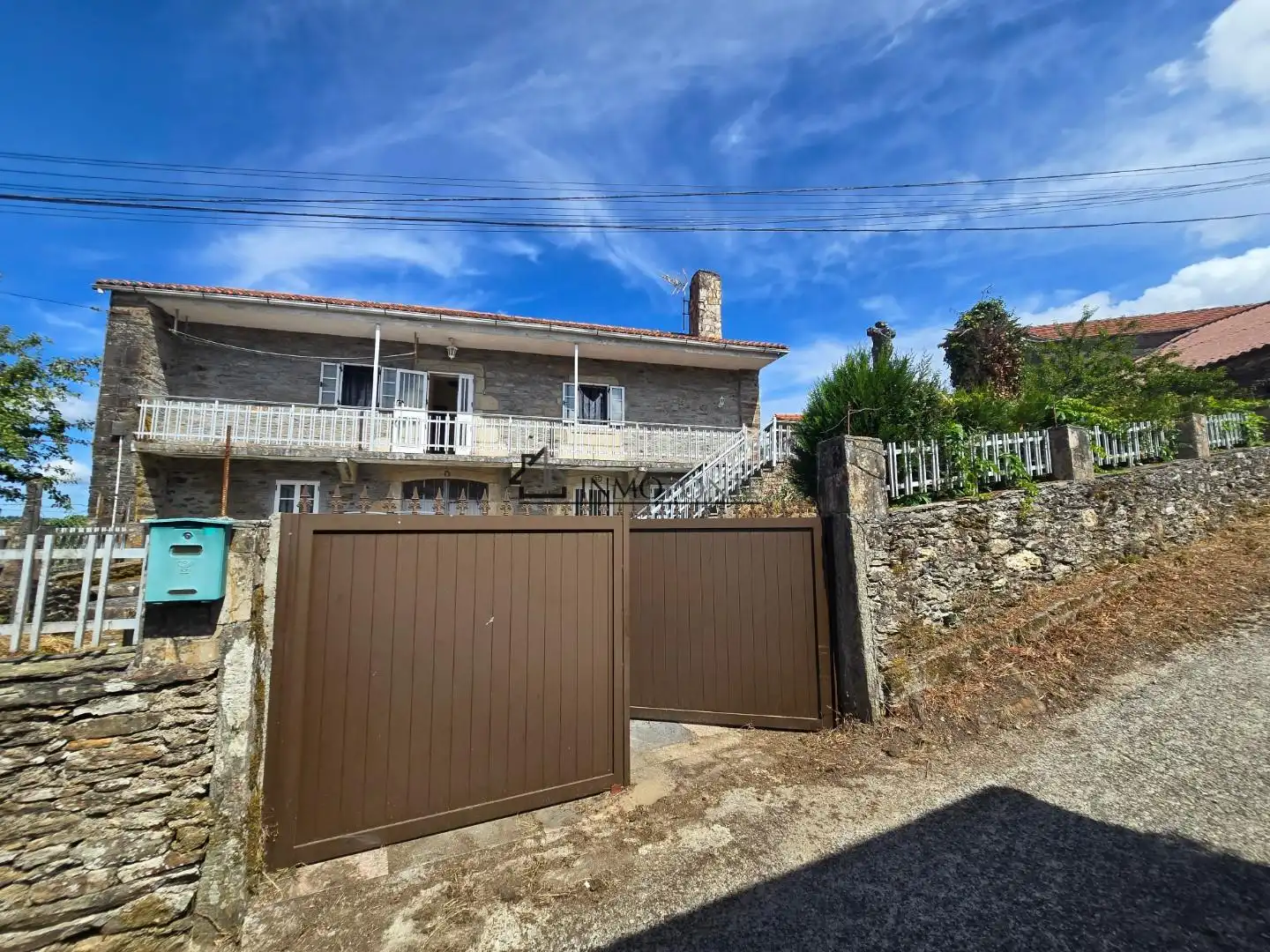 Vista exterior de Casa o xalet en venda en Forcarei amb Calefacció, Jardí privat i Terrassa