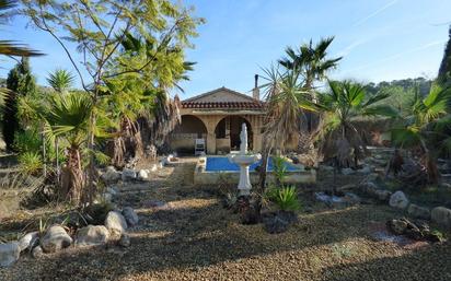 Vista exterior de Finca rústica en venda en Relleu amb Terrassa i Piscina