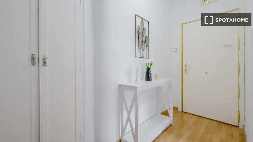 Wohnung zur Miete in Madrid mit Klimaanlage, Heizung und Möbliert