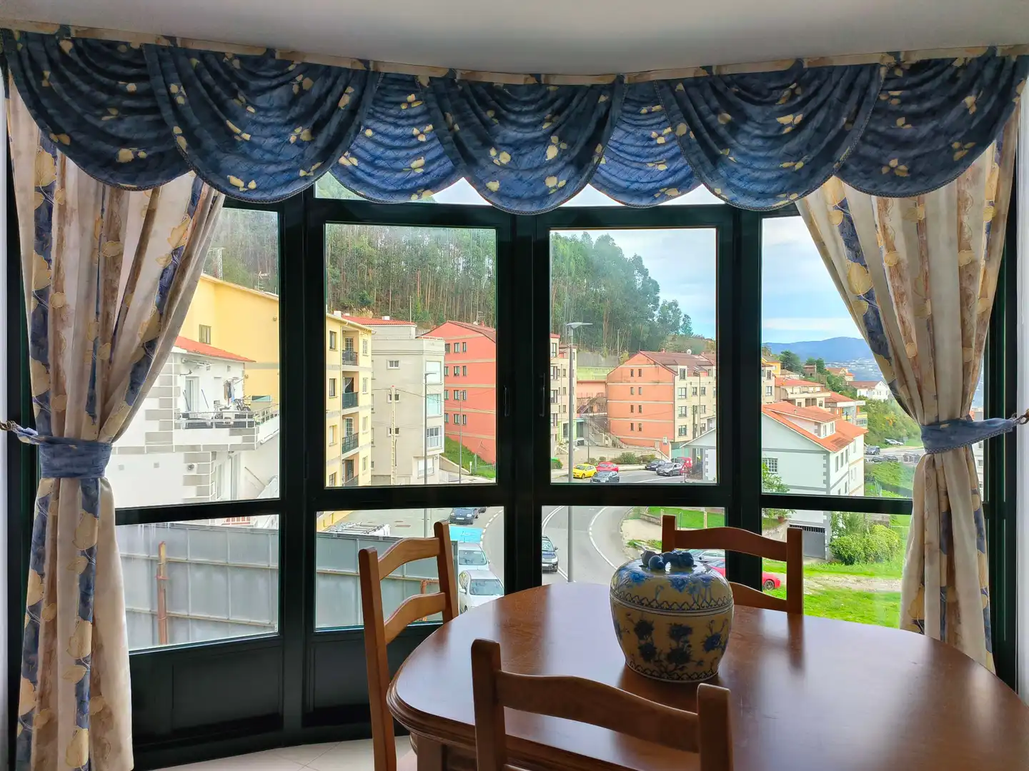 Dining room of Flat for rent in Poio  with Heating, Furnished and Balcony