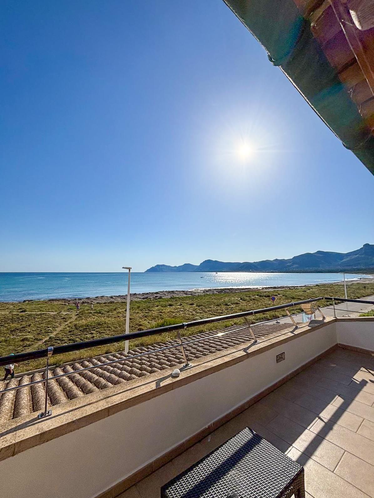 Vista exterior de Casa o xalet de lloguer en Santa Margalida amb Aire condicionat i Moblat