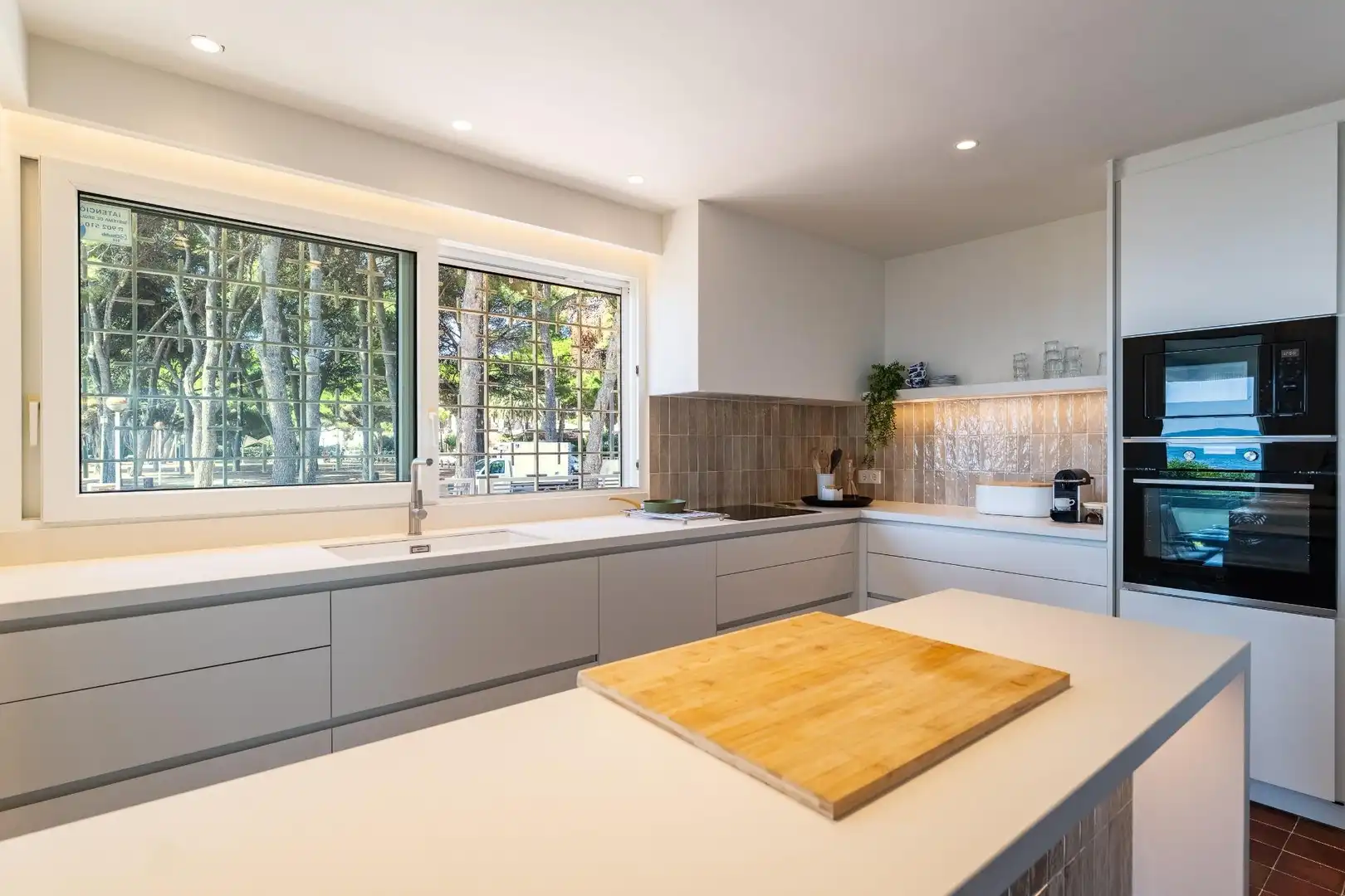 Cocina de Casa o chalet de alquiler en Cambrils con Aire acondicionado, Terraza y Amueblado