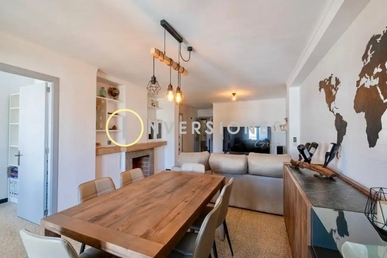 Esszimmer von Wohnung zum Verkauf in Pollença mit Klimaanlage, Terrasse und Abstellraum