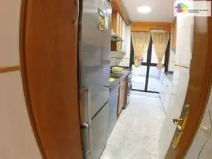 Küche von Wohnung zur Miete in León Capital  mit Heizung, Parkett und Terrasse