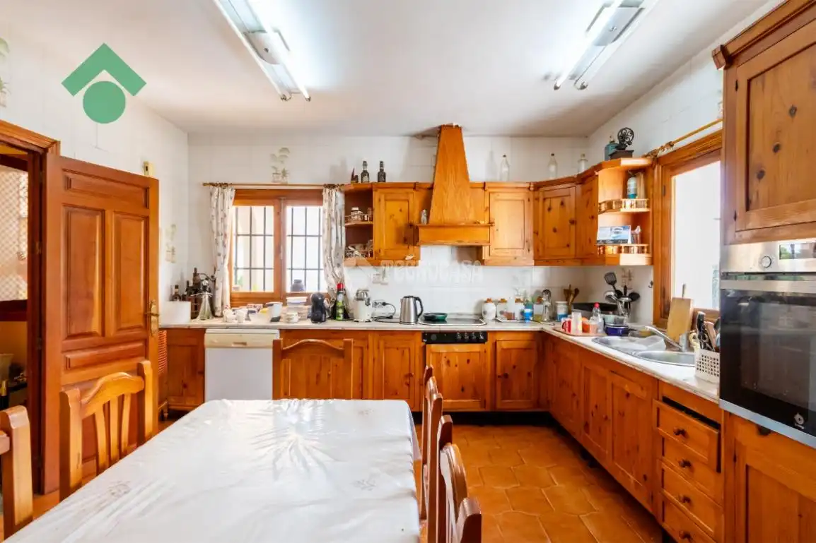 Cocina de Casa adosada en venta en Nerja con Jardín privado