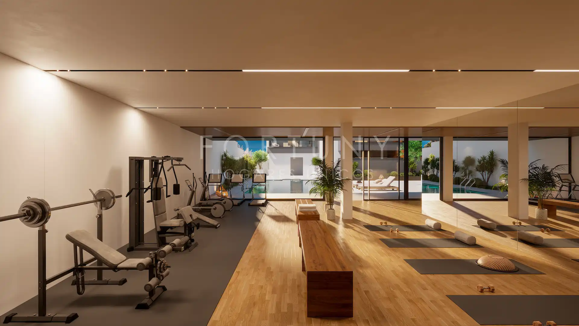 Sala de estar de Ático en venta en Fuengirola con Aire acondicionado, Terraza y Trastero