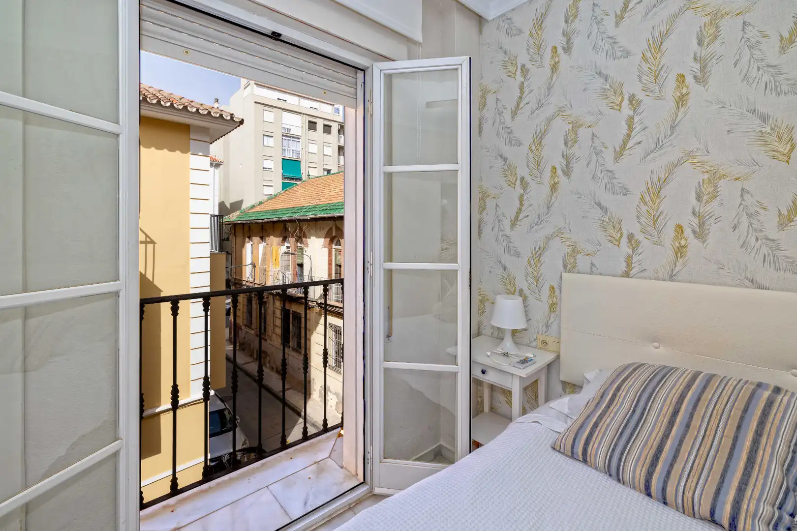 Bedroom of Flat for sale in Málaga  with Air Conditioner, Heating and Storage room