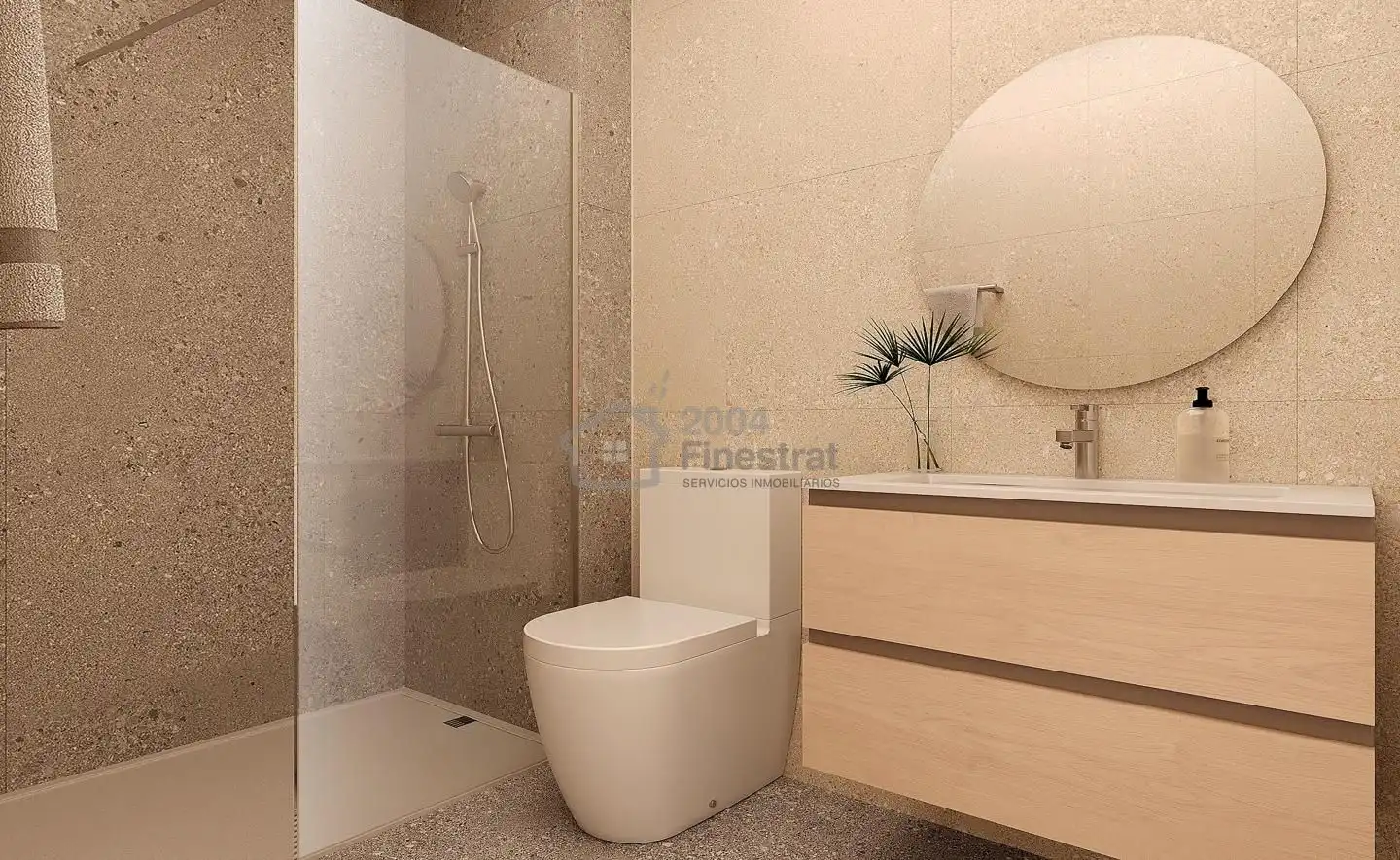 Bany de Casa o xalet en venda en Finestrat amb Moblat i Piscina comunitària