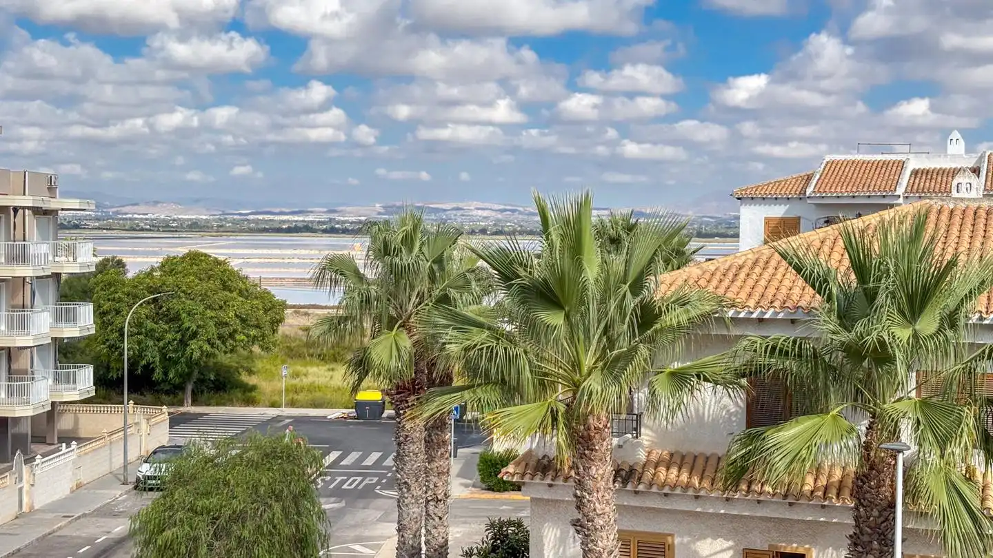 Vista exterior de Apartamento en venta en Santa Pola con Aire acondicionado, Terraza y Piscina