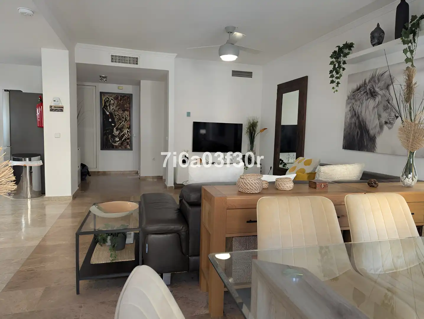 Sala de estar de Apartamento en venta en Marbella con Aire acondicionado, Terraza y Trastero