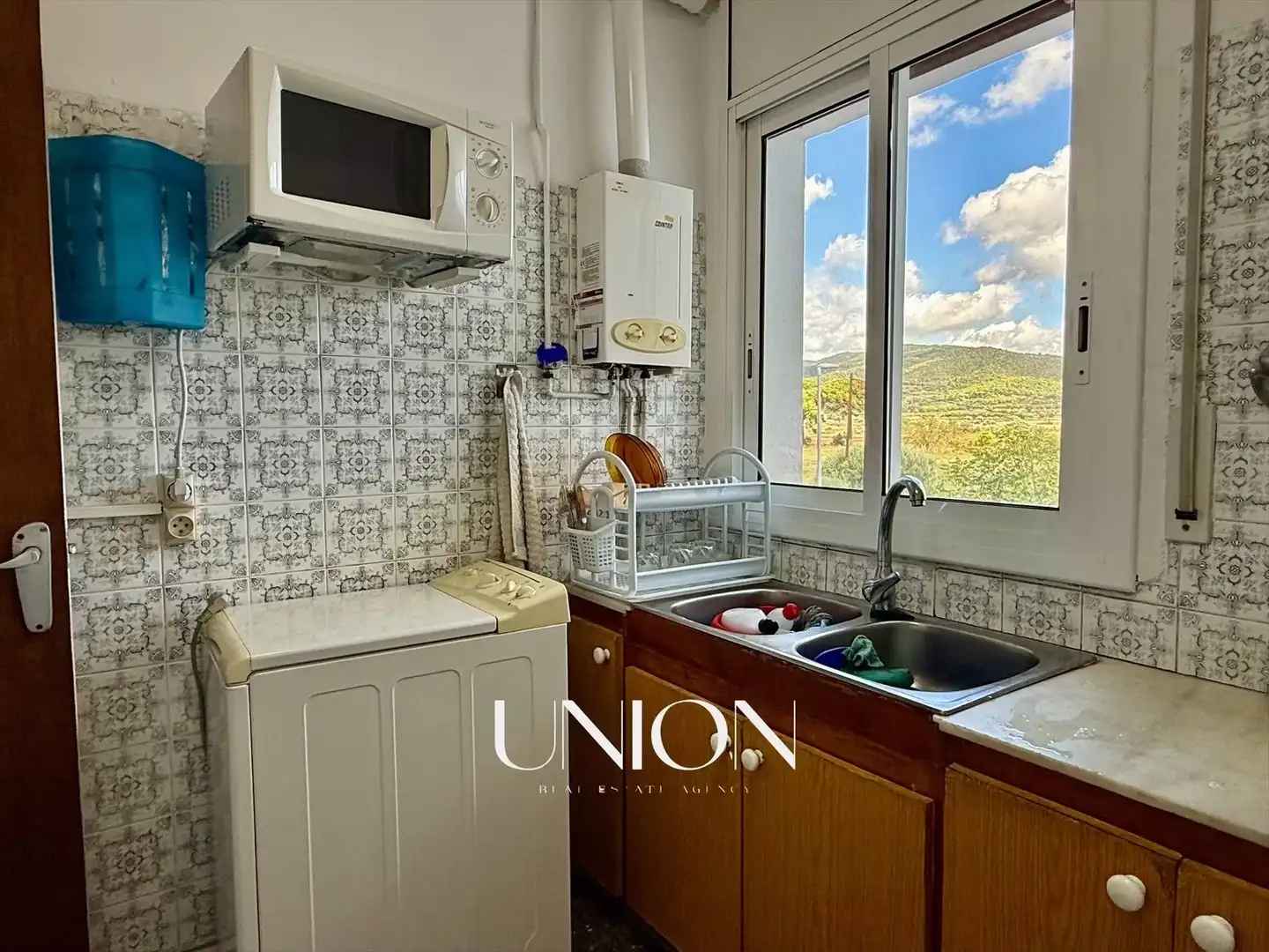 Cocina de Apartamento en venta en Calonge i Sant Antoni con Aire acondicionado, Terraza y Amueblado