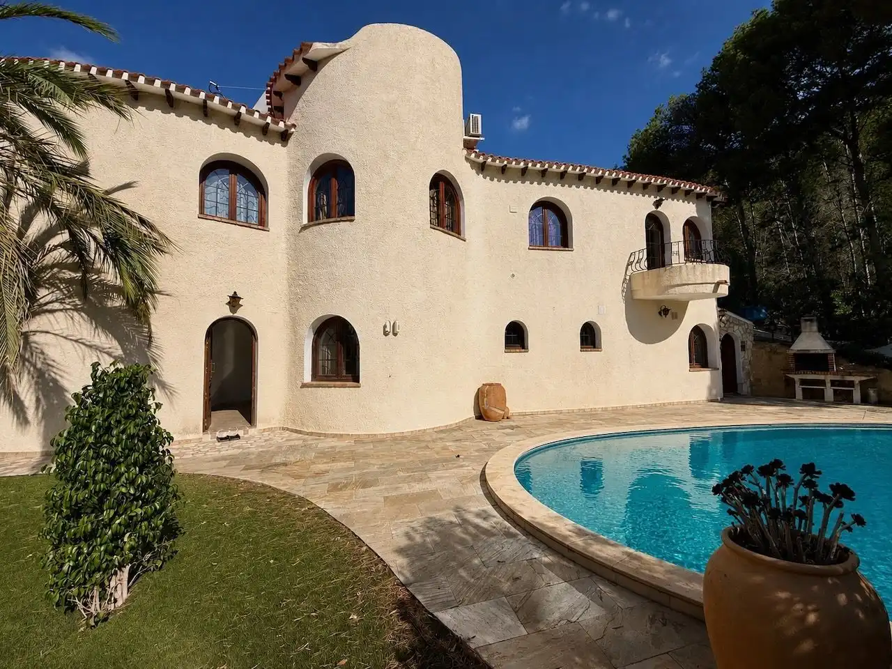 Vista exterior de Casa o chalet en venta en Altea con Aire acondicionado, Calefacción y Jardín privado