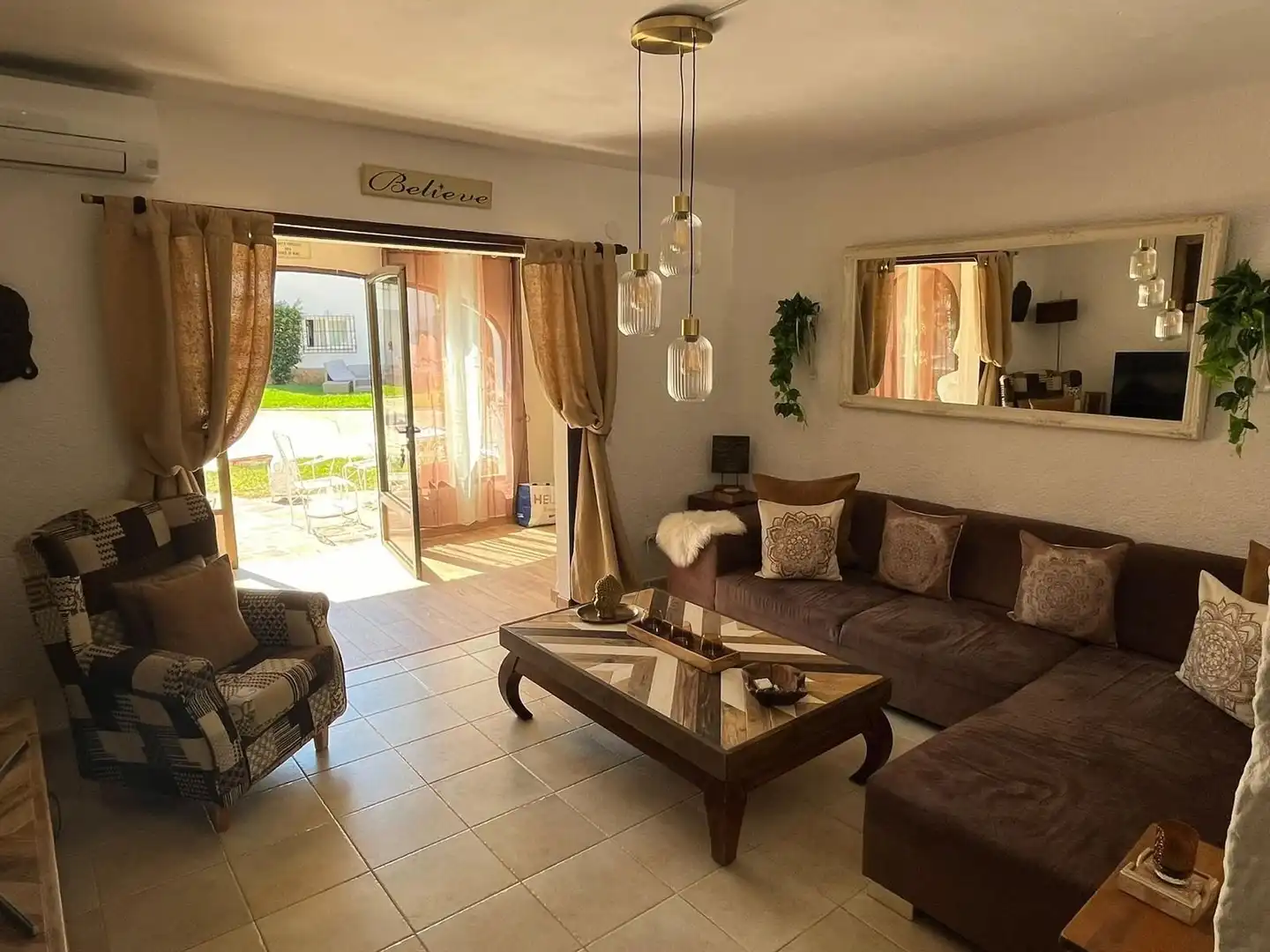 Living room of Flat for sale in Jávea / Xàbia  with Air Conditioner, Heating and Terrace